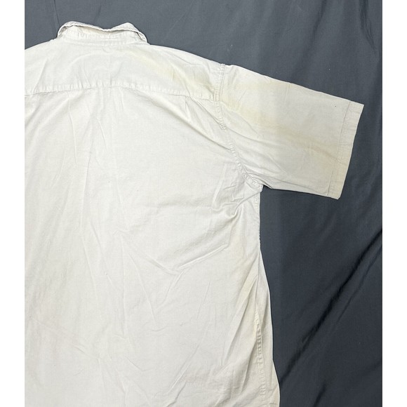 Wrangler Flex For Comfort Mens Short Sleeve Button Down Collar Shirt Size Large - Picture 10 of 11